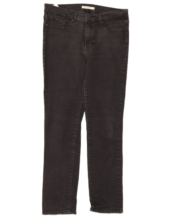 Levi's Mujer 312 Shaping Slim Jeans W31 L30 Algodón Negro