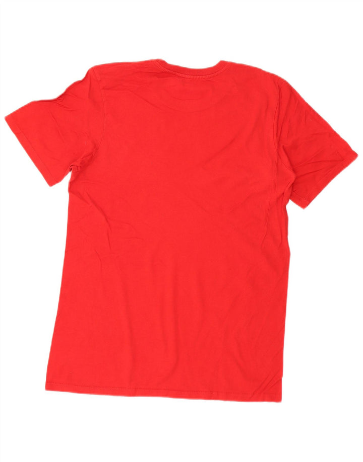 Nike Camiseta de corte atlético para hombre, talla pequeña, color rojo