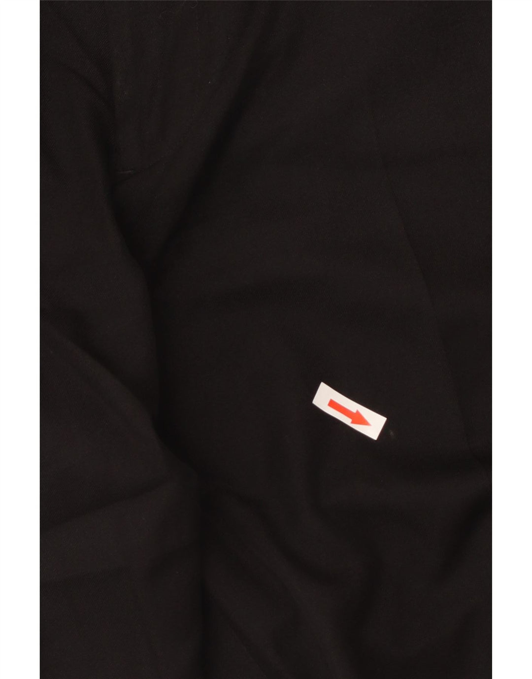 Pantalón chino recto Izod para hombre W34 L32 Poliéster negro