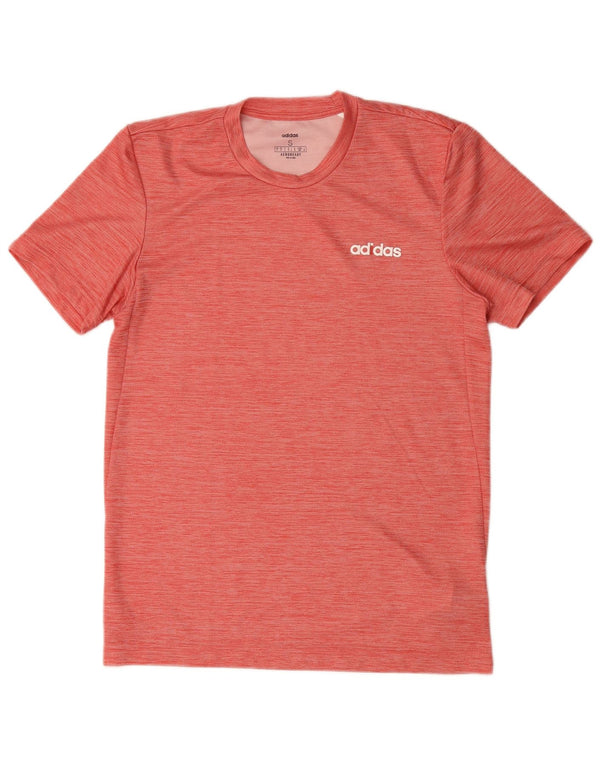 Adidas Hombre Aeroready Camiseta Top Pequeño Rosa Poliéster Moteado