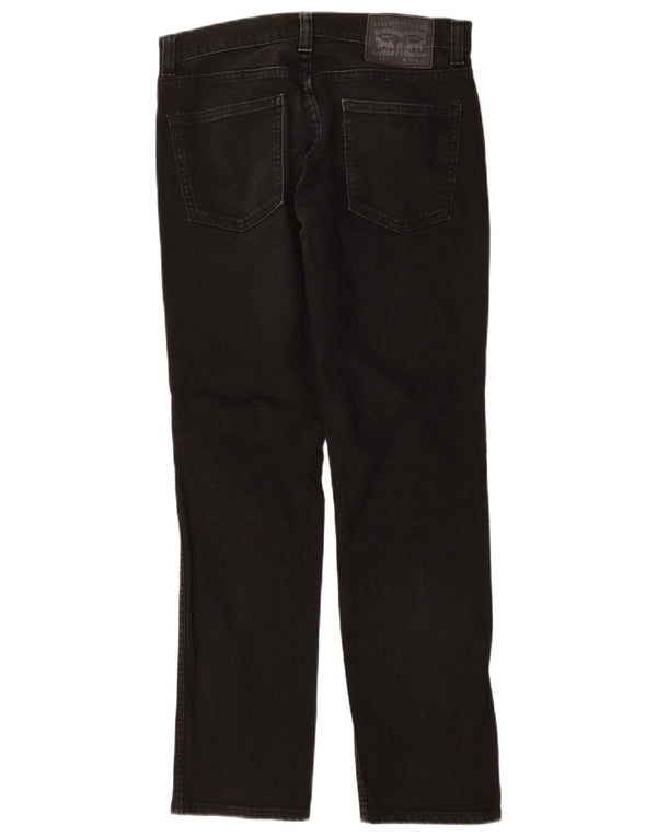 Levi's Hombre 511 Slim Jeans W30 L32 Algodón Negro
