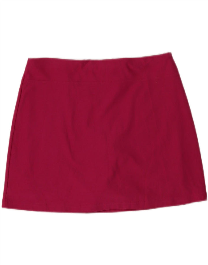 Falda pantalón NIKE Dri Fit para mujer US 16/18 XL Poliéster rosa
