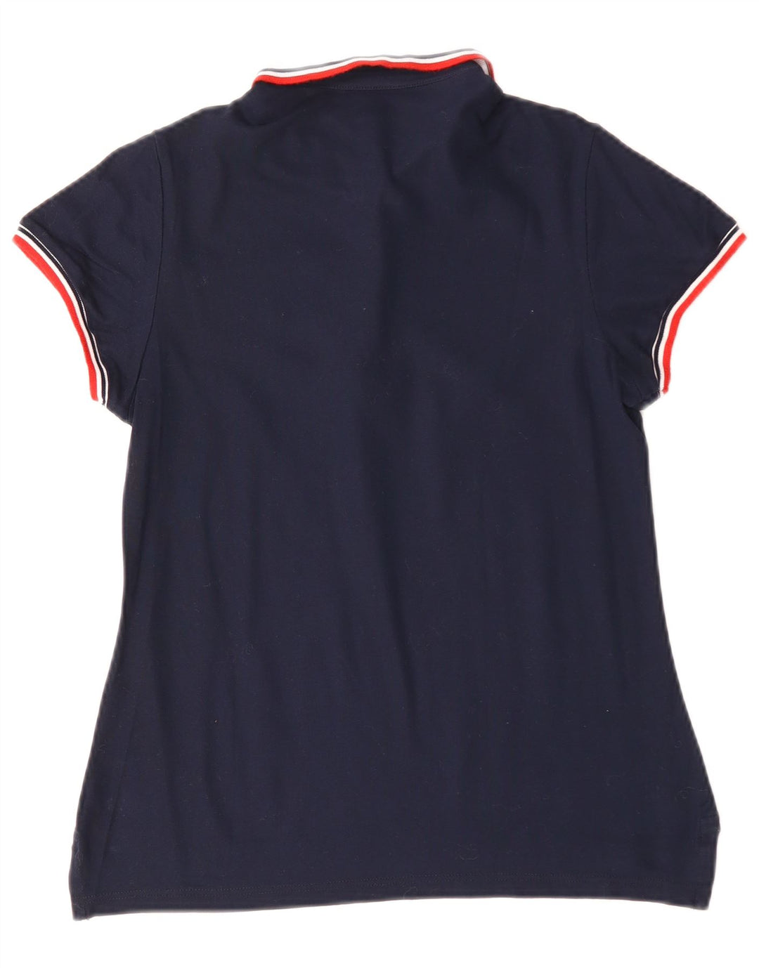 Conte of Florence Polo para mujer UK 12 Medium Azul marino Algodón
