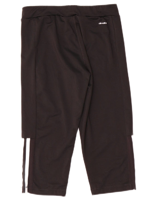 Adidas Chicos Climalite Capri Pantalones Chándal 13-14 Años Negro Poliéster