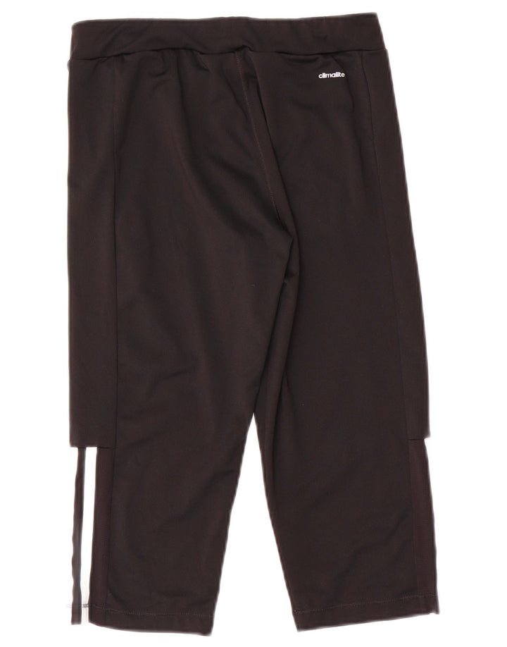 Adidas Chicos Climalite Capri Pantalones Chándal 13-14 Años Negro Poliéster