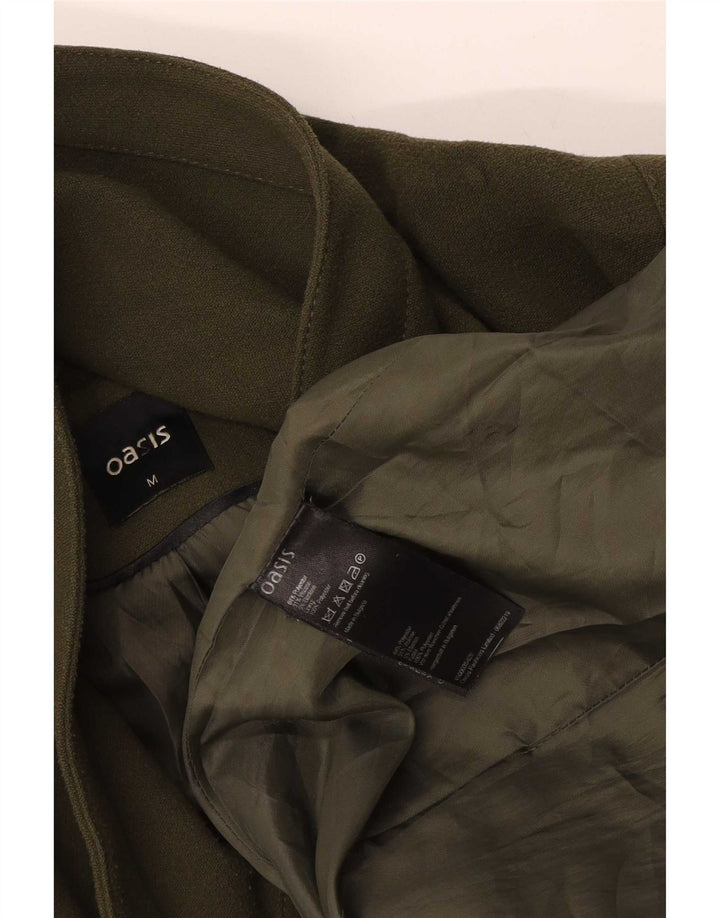 Abrigo Oasis para mujer UK 44 Poliéster caqui medio