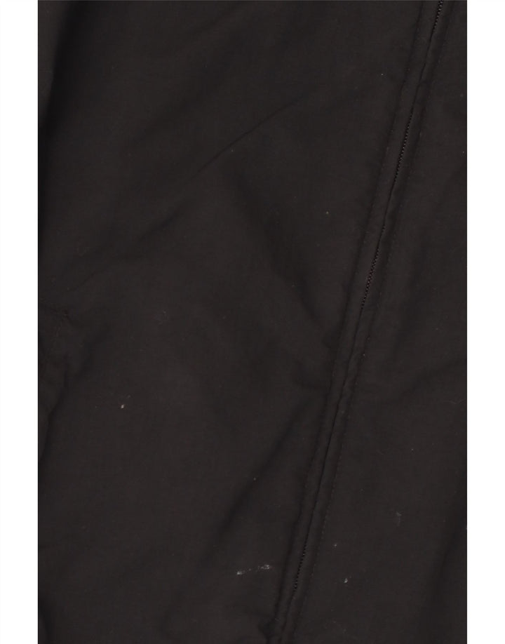 Champion Chaqueta de chándal corta para mujer UK 10 Small Black Colourblock