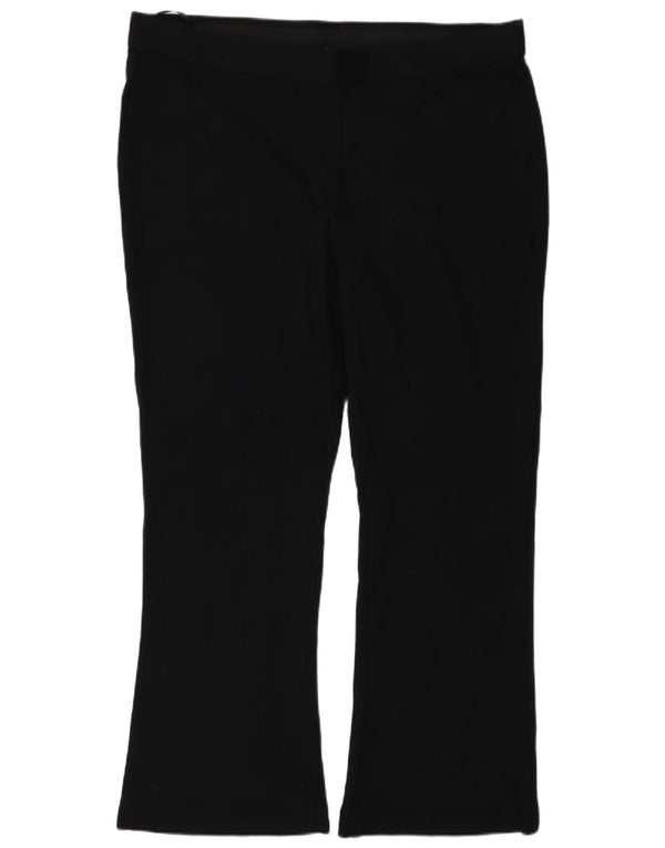 Marks & Spencer Pantalones de Chándal para Mujer UK 20 2XL Viscosa Negra