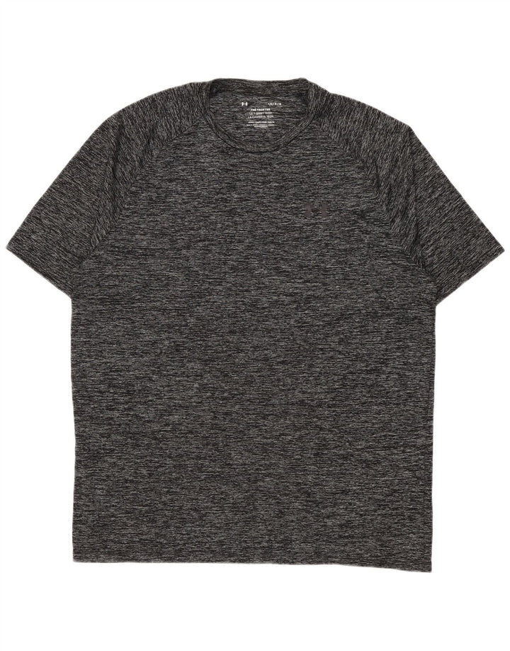 UNDER ARMOUR Camiseta para hombre Top grande gris moteado