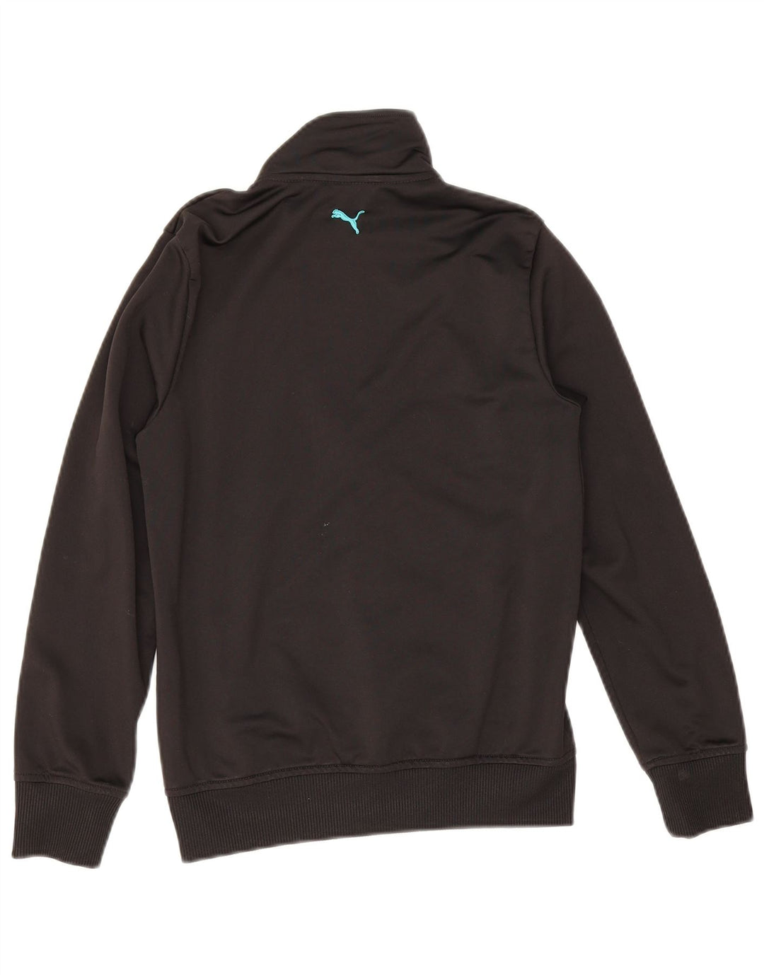 Puma Chaqueta de chándal gráfica para niños 11-12 años Negro Poliéster