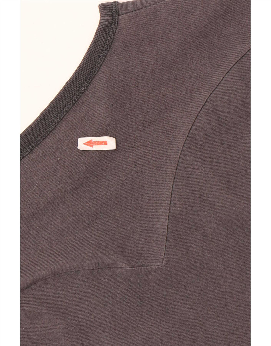 Levi's Mens Graphic Top Manga Larga Pequeño Algodón Gris