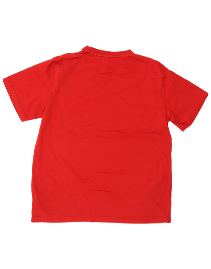 Berghaus - Camiseta gráfica para hombre, talla grande, algodón rojo