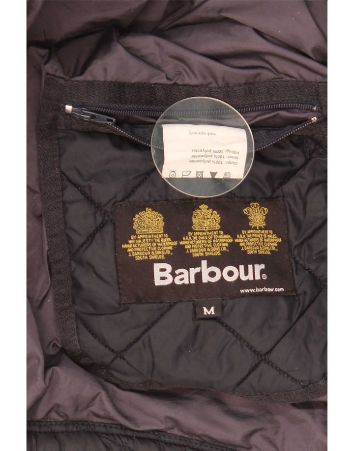 Barbour Chaqueta acolchada para hombre UK 38 Mediana Azul marino Poliamida