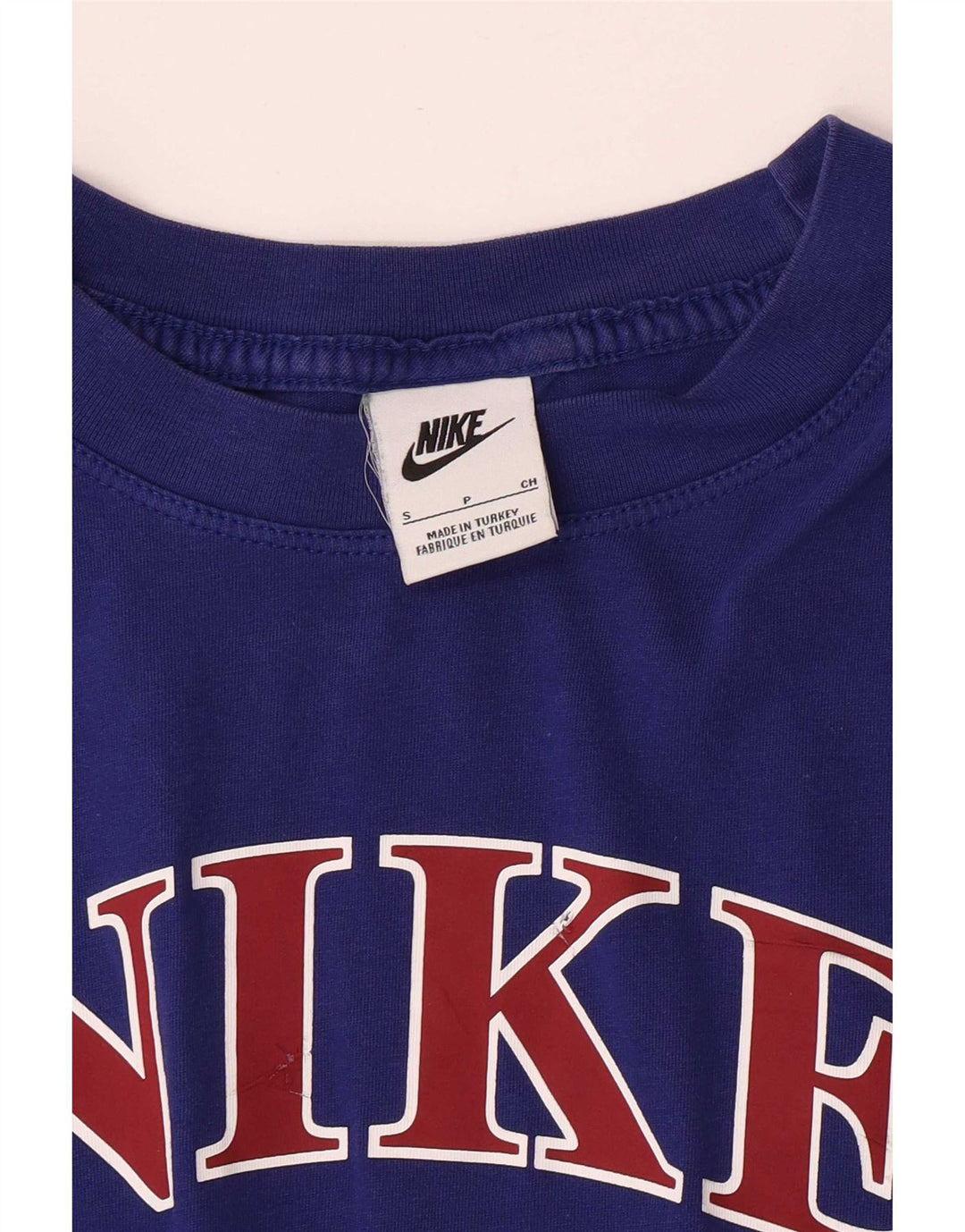 Nike Camiseta gráfica para hombre, talla pequeña, azul