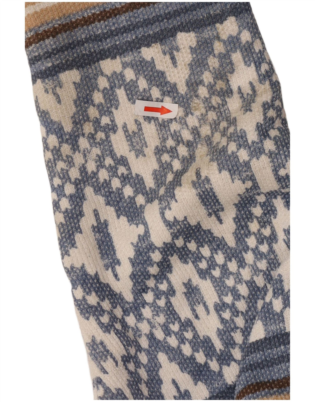 O'Neal Chaqueta Sherpa Abierta Extragrande para Mujer UK 46 Grande Azul Geométrico