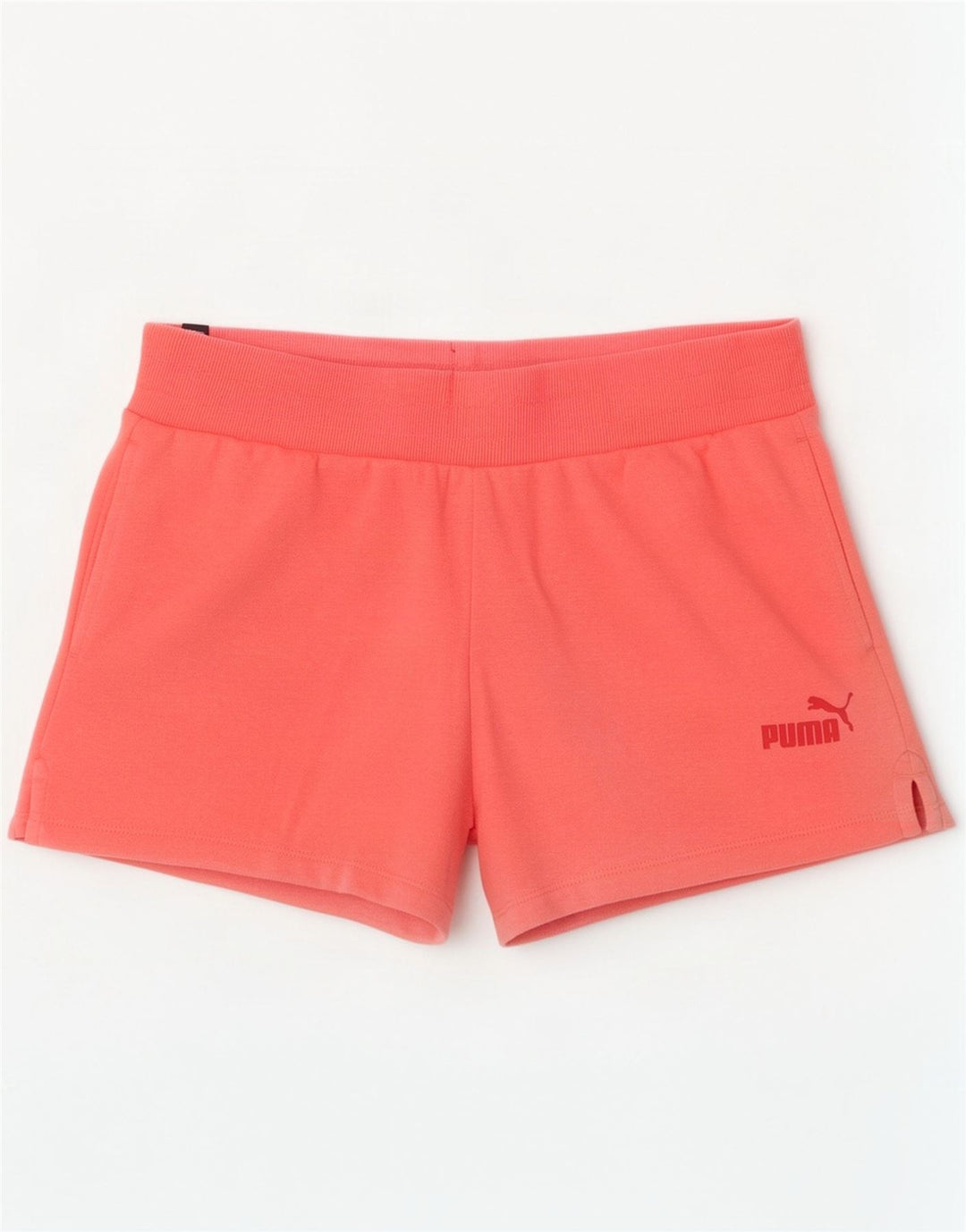 Puma Pantalones cortos deportivos para mujer UK 44 Algodón rosa medio