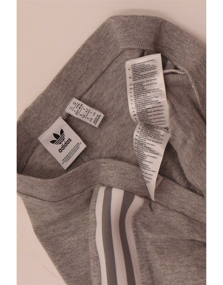 Adidas Leggings para mujer Reino Unido 14 Algodón gris medio