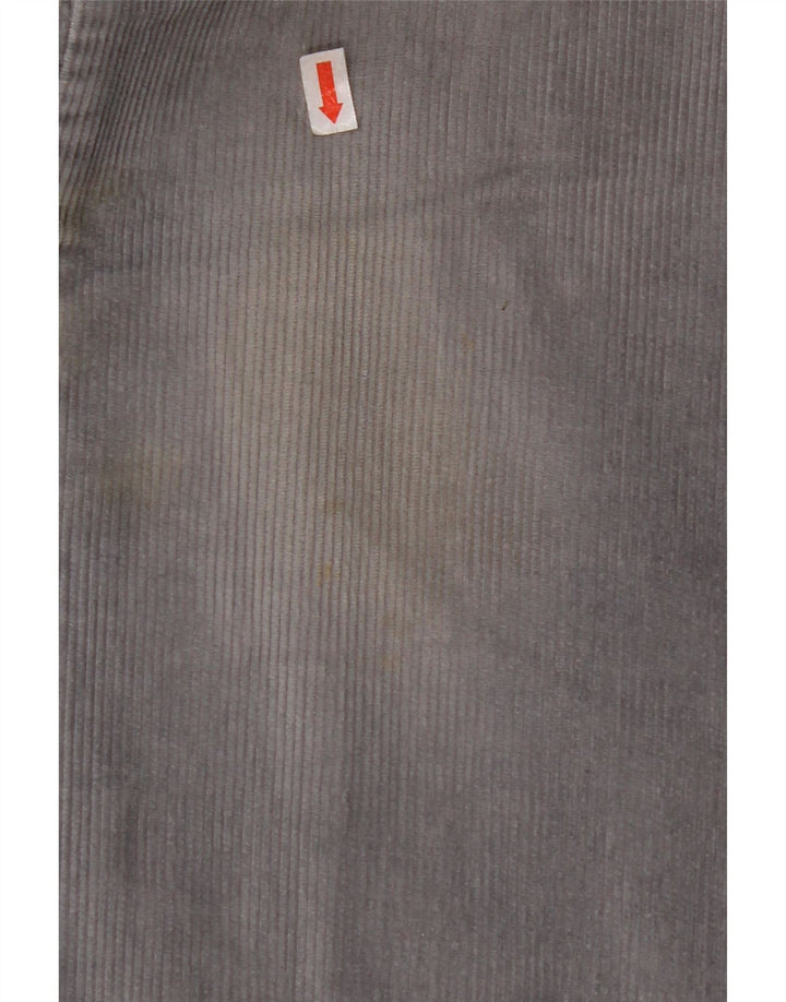 RIFLE Pantalón recto de pana para hombre W28 L28 Algodón azul