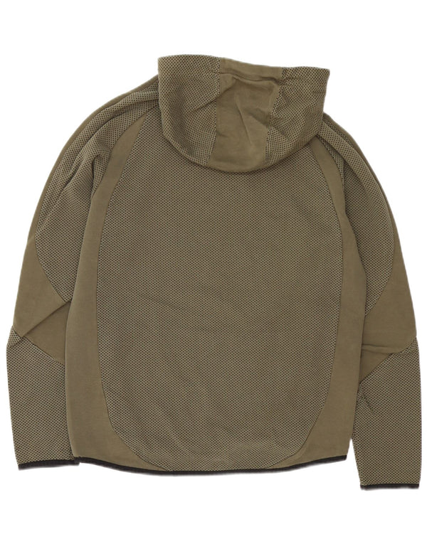 Puma Hombre Sudadera Con Capucha Jumper Medium Khaki Spotted Cotton