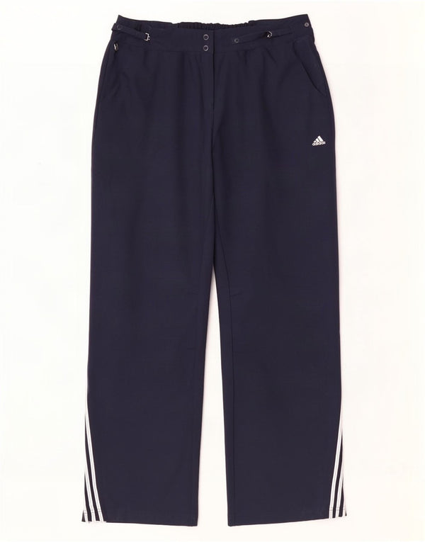 Adidas Pantalones Chinos Climalite para Mujer UK 14 Medium W32 L32 Azul Marino