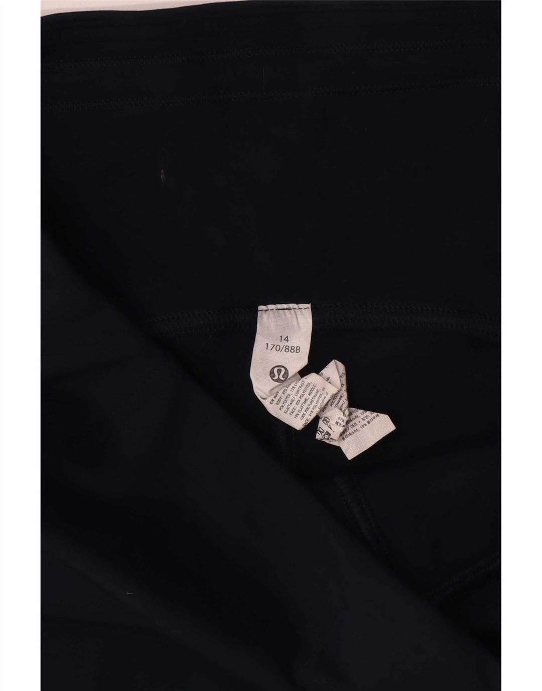 Lululemon Leggings para mujer US 14 XL Poliéster azul marino