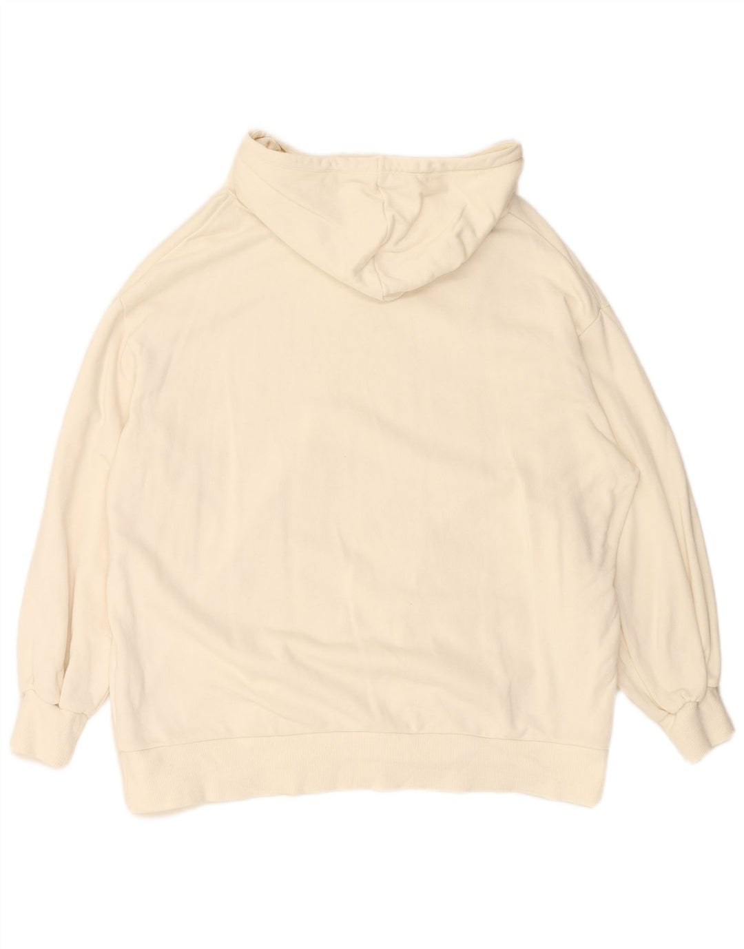 PUMA Jersey con capucha extragrande para mujer Reino Unido 14 Algodón blanco mediano