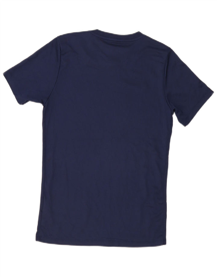 Camiseta Nike Dri Fit para hombre Top Small Azul marino Poliéster