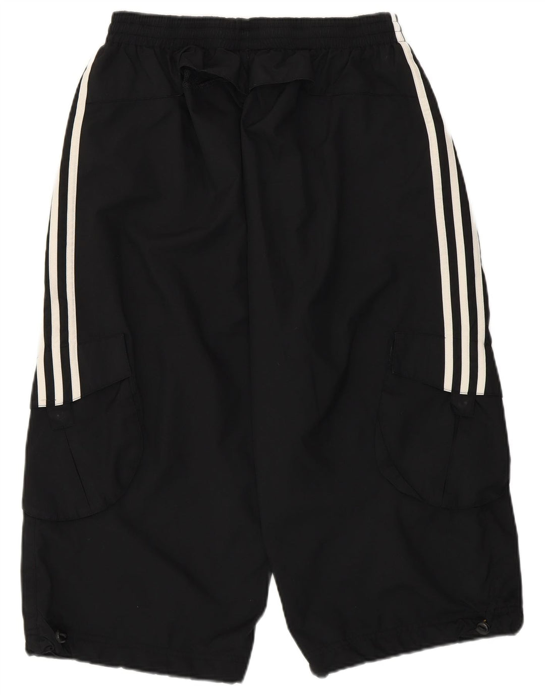 Adidas Bermudas Deportivas para Hombre Pantalones Cortos Medianos Negro Poliéster