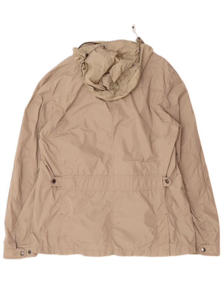 Chaqueta utilitaria con capucha para hombre Massimo Dutti UK 42 XL Beige