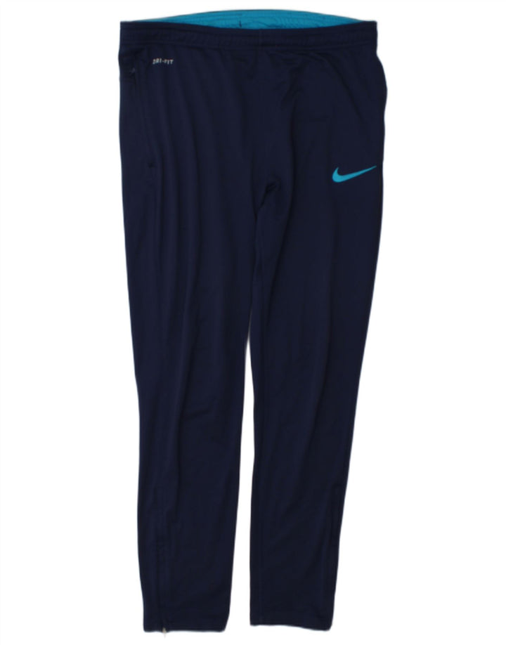 Pantalón De Chándal Nike Dri Fit Para Hombre Poliéster Azul Marino Mediano