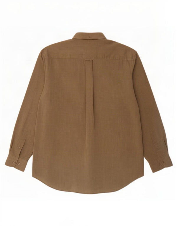 Camisa Ben Sherman para hombre grande gris a rayas
