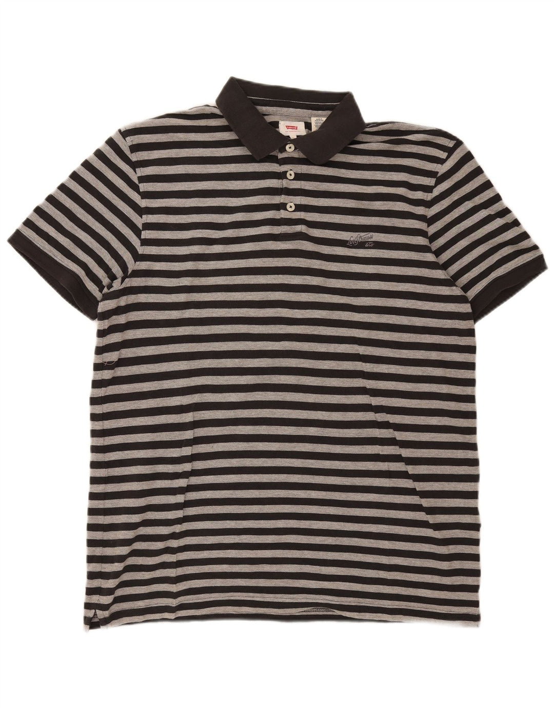 Levi's Polo Hombre XL Rayas Negras
