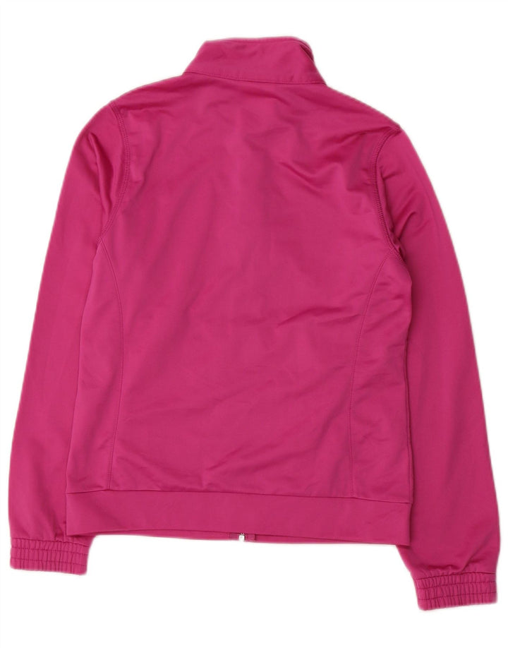 CHAMPION Chaqueta superior de chándal con gráfico para niñas 11-12 años Grande Rosa