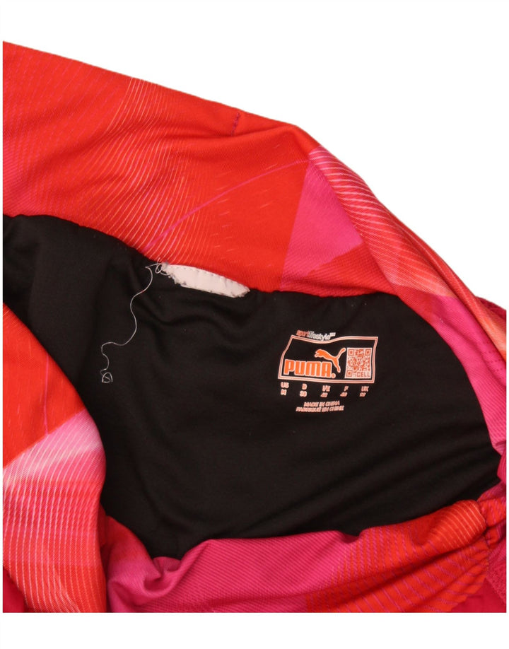 Puma - Pantalones cortos deportivos para mujer, talla 40, color burdeos mediano