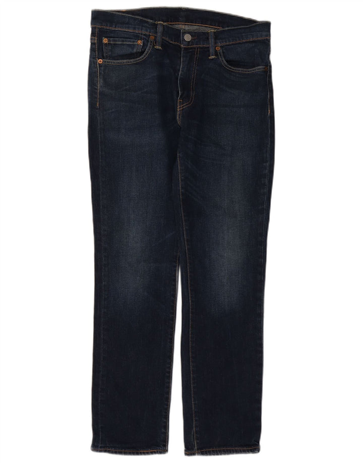 Vaqueros Levi's 511 Slim Mujer W32 L30 Algodón Azul Marino
