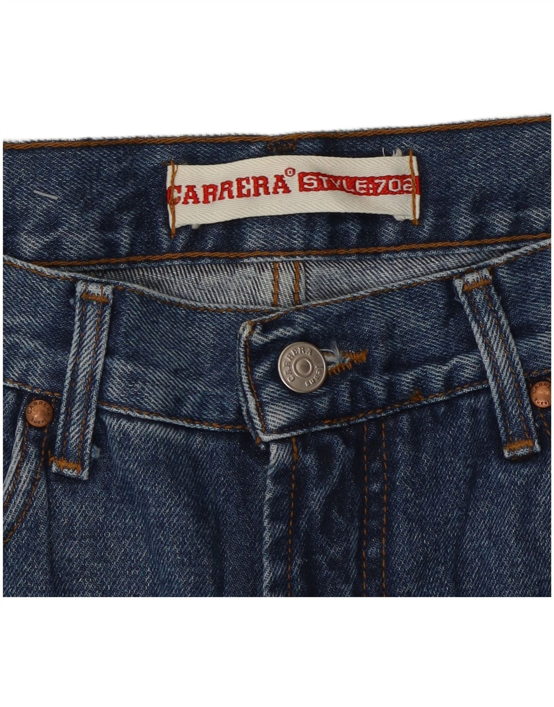 CARRERA Vaqueros rectos 702 para hombre W34 L33 Azul