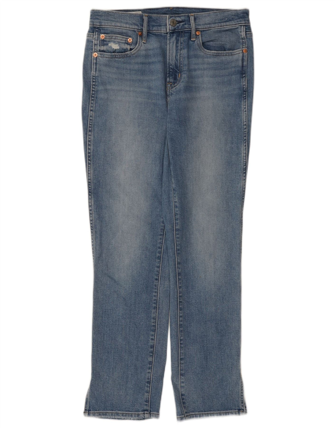 Gap Vaqueros Slim De Talle Medio Para Mujer W28 L27 Algodón Azul