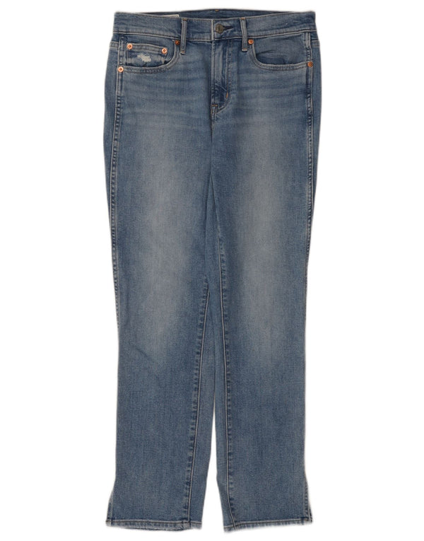 Gap Vaqueros Slim De Talle Medio Para Mujer W28 L27 Algodón Azul