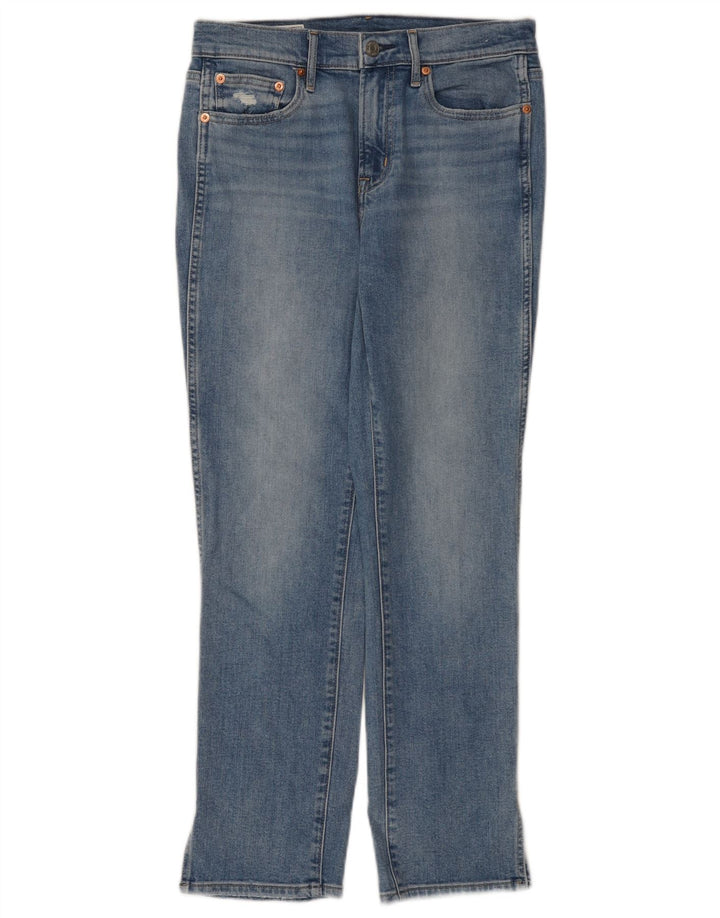 Gap Vaqueros Slim De Talle Medio Para Mujer W28 L27 Algodón Azul