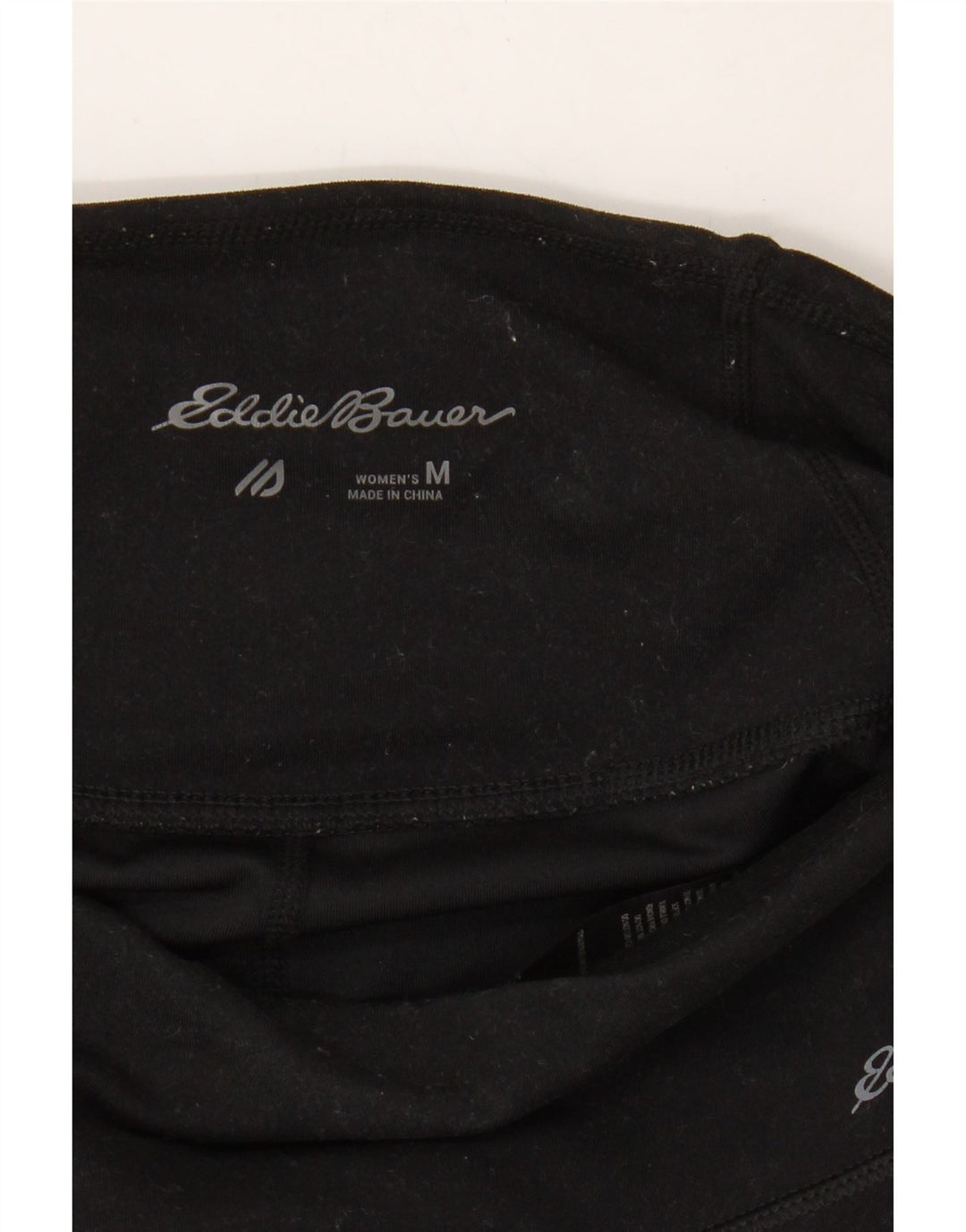 EDDIE BAUER Womens Leggings UK 14 Medium Black Polyester Vintage Eddie Bauer and Second-Hand Eddie Bauer from Messina Hembry 