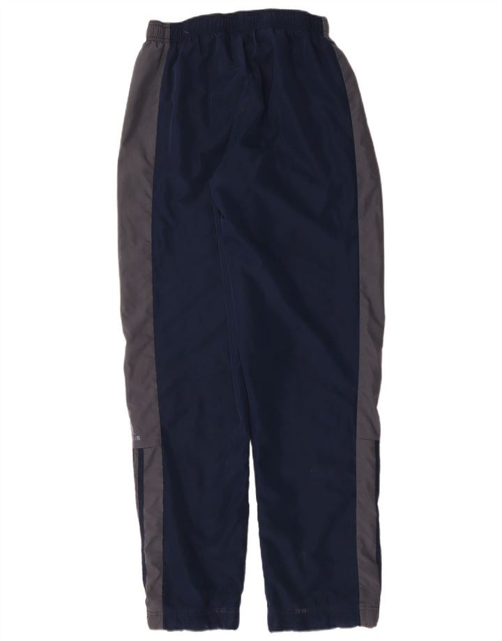 Adidas Hombre Pantalones De Chándal Medio Azul Marino Colorblock Poliéster