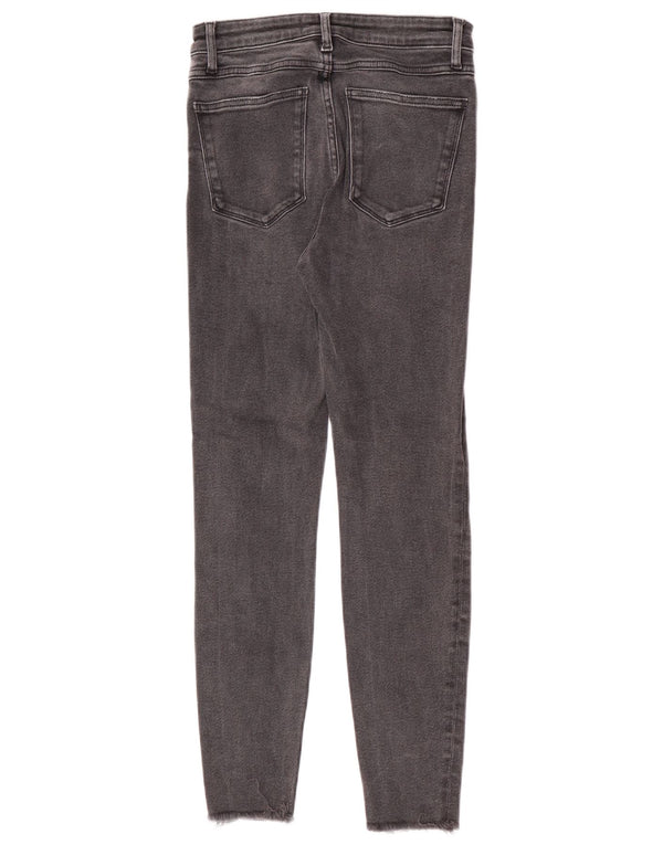 Zara Vaqueros Pitillo Mujer EU 36 XS W26 L27 Gris