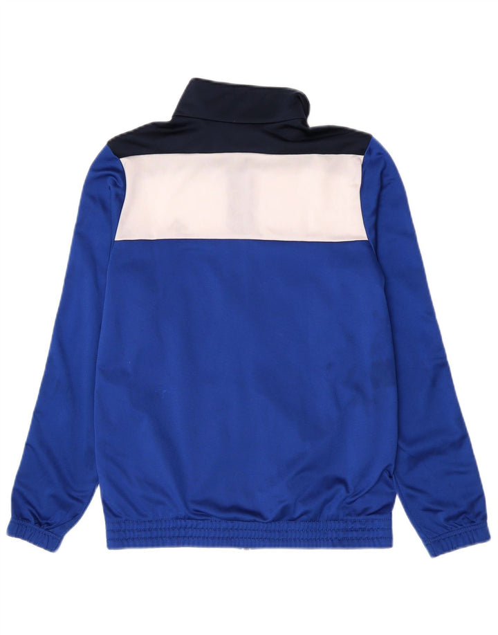 Adidas - Chaqueta de chándal para niño, 13-14 años, color azul, poliéster