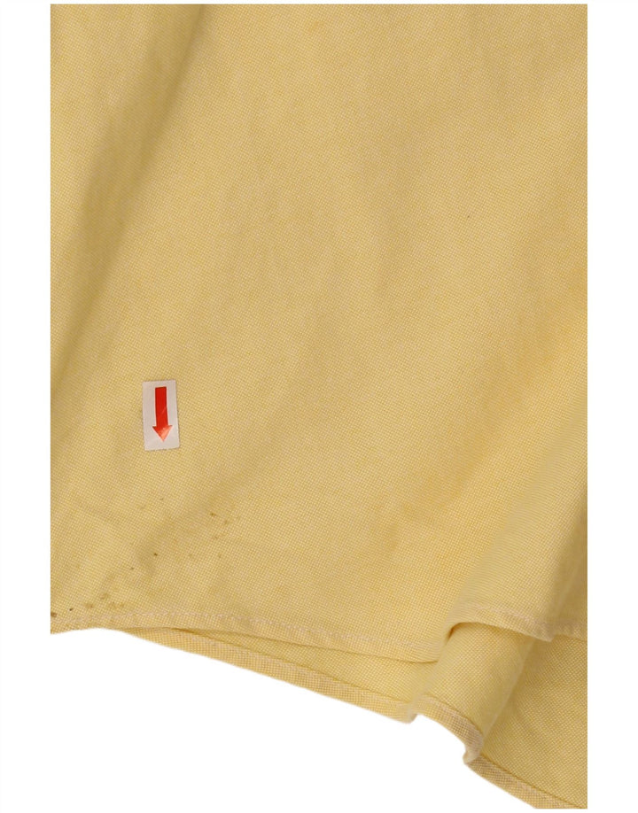 Camisa Tommy Hilfiger Hombre Grande Algodón Amarillo