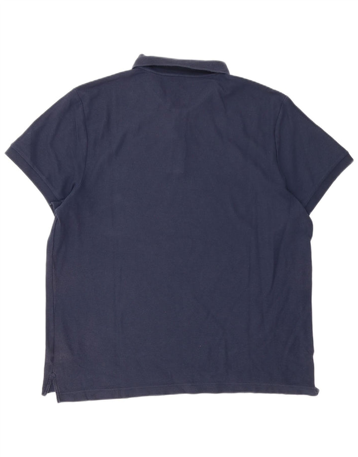 Nike Polo Hombre 2XL Azul Marino Algodón