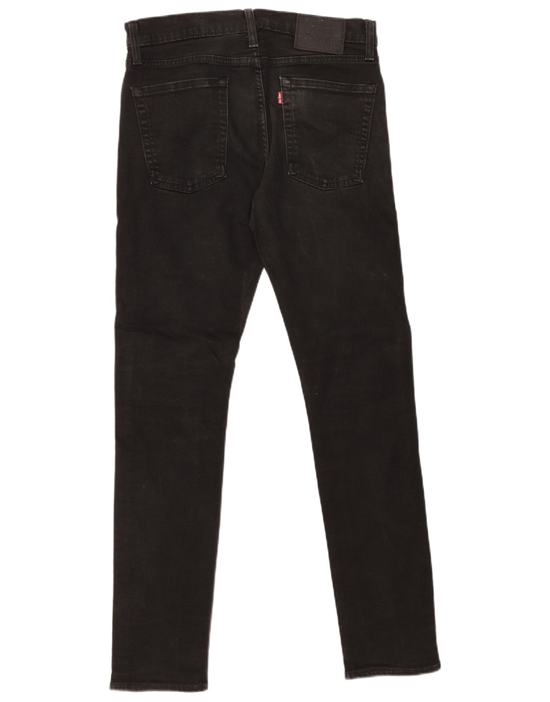 Levi's Hombre 501 Slim Jeans W31 L32 Algodón Negro