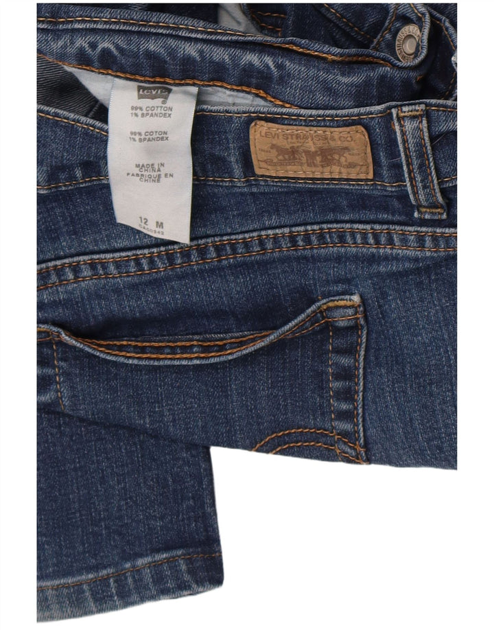Levi's Jeans 512 Bootcut para mujer US 12 Large W32 L30 Algodón azul