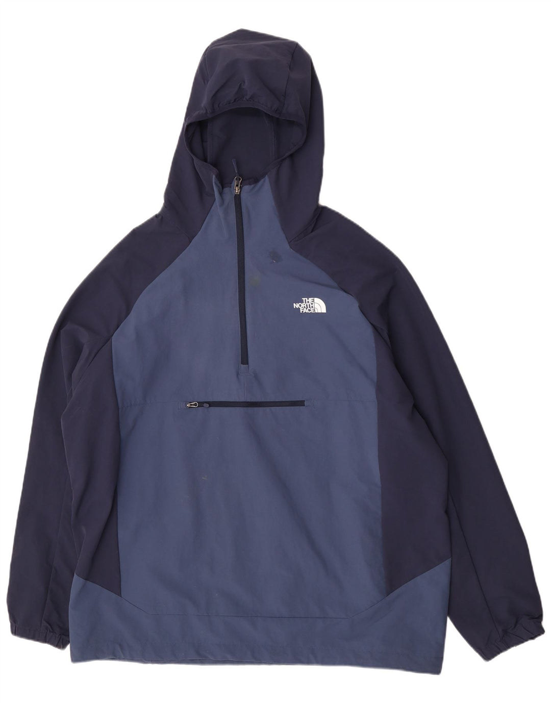 The North Face Chaqueta impermeable con capucha para hombre UK 44 2XL Azul Colorblock
