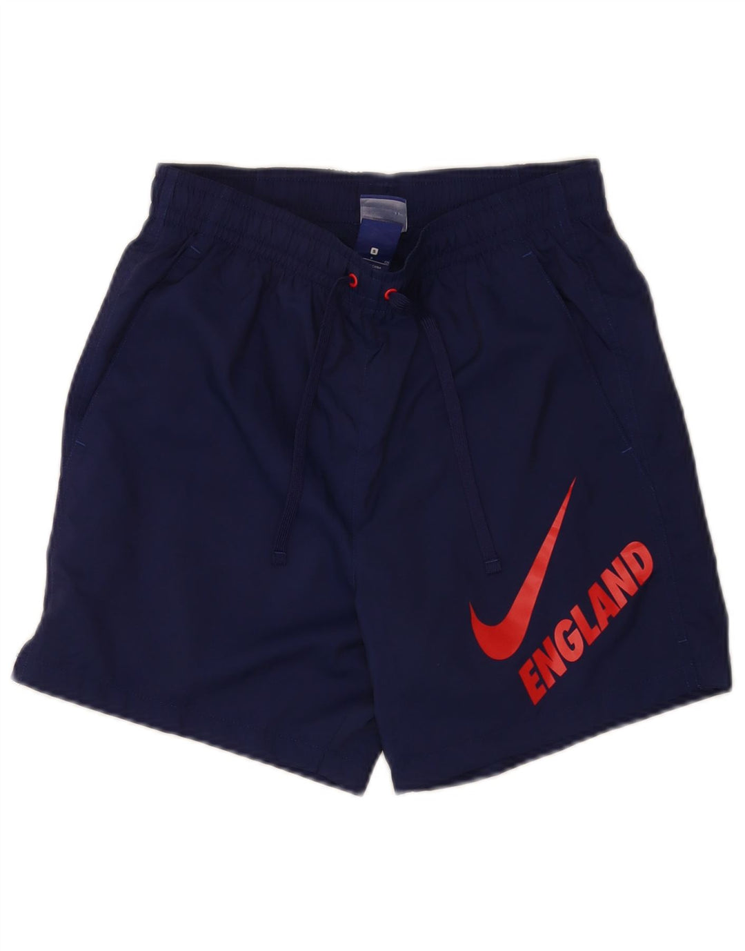 Nike Bañador con gráfico para hombre, talla pequeña, poliéster azul marino