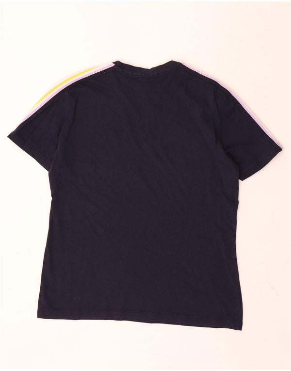 SERGIO TACCHINI Camiseta para hombre Top Small Azul marino Colorblock